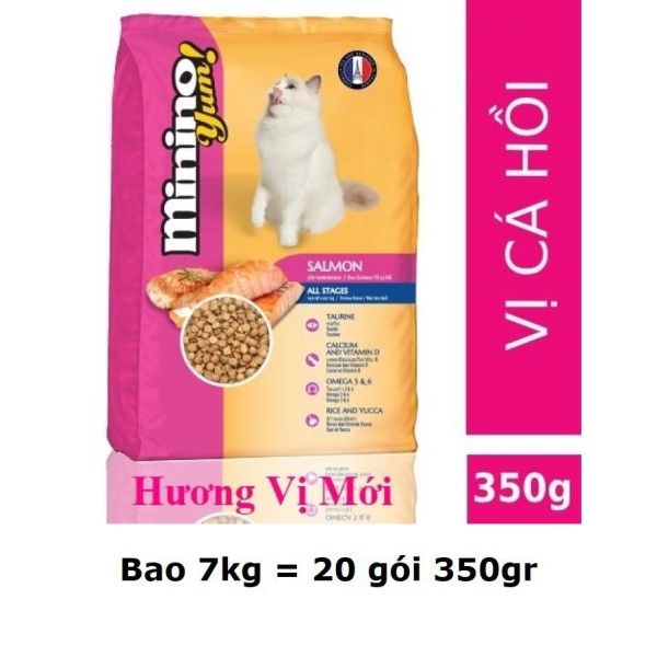 [HCM]HCM- (Bao lớn 15kg và 7kg)- Minino Thức ăn viên cao cấp cho mèo mọi lứa tuổi (bao 32 gói và bao 20 gói)