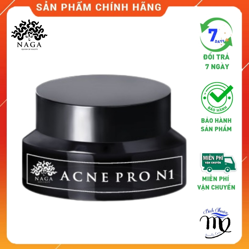 Kem ngừa mụn dưỡng trắng da mờ thâm cấp ẩm giá rẻ chính hãng n1 naga