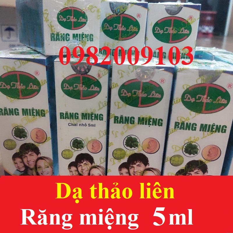 Tinh dầu Răng miệng Dạ Thảo Liên lọ nhỏ 5ml