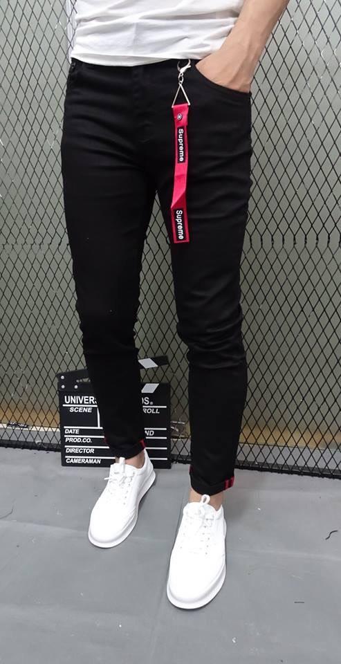 QUẦN JEAN NAM TRƠN THỜI TRANG MỌI THỜI ĐẠI  CHẤT JEAN CO DÃN CÓ SIZE ĐẠI 34