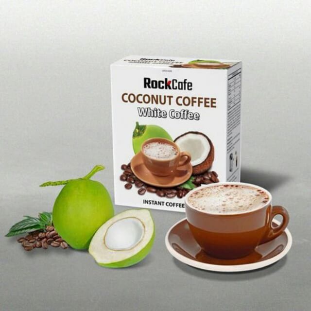 Combo 10 hộp Cà phê Dừa White coffee ( date mới)
