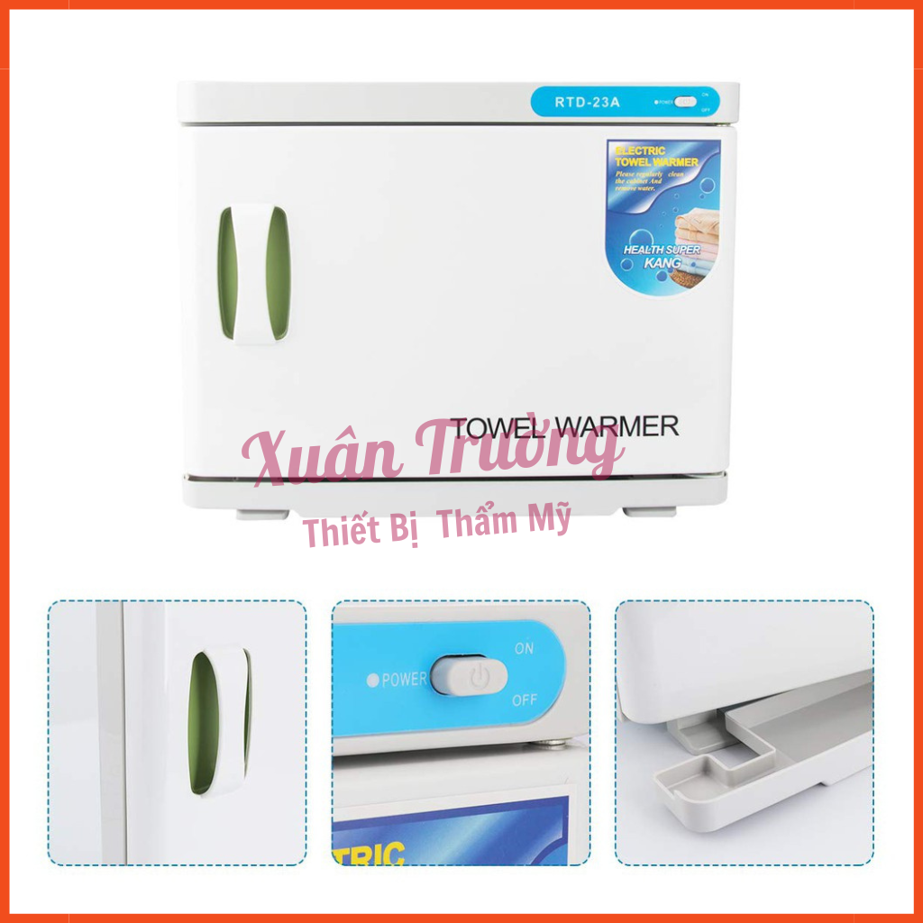 Tủ hấp khăn tiệt trùng RTD - 23A | Tủ hấp khăn, hấp dụng cụ, hấp đá cho spa
