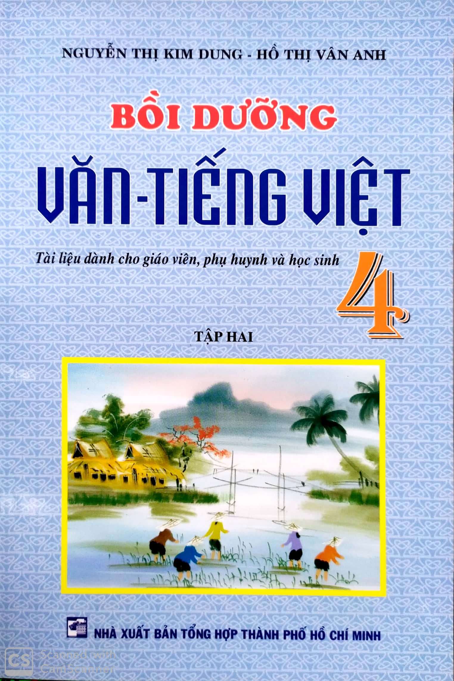 [HCM]Bồi dưỡng Văn - tiếng Việt 4/2