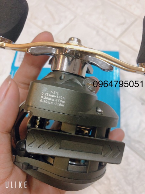 Máy câu ngang tay trái ICEBEL  (cam kết đổi trả trong 2 tuần đầu)