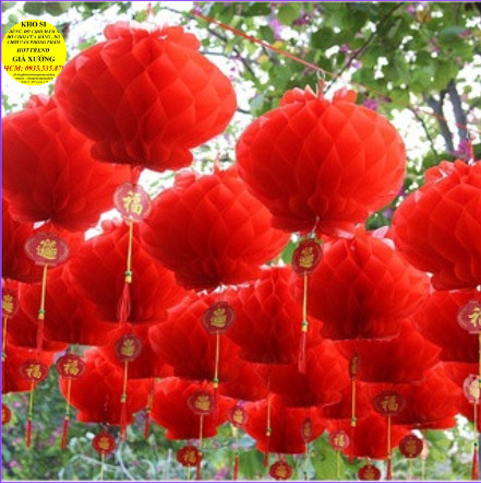 10 lồng đèn đỏ chữ phúc