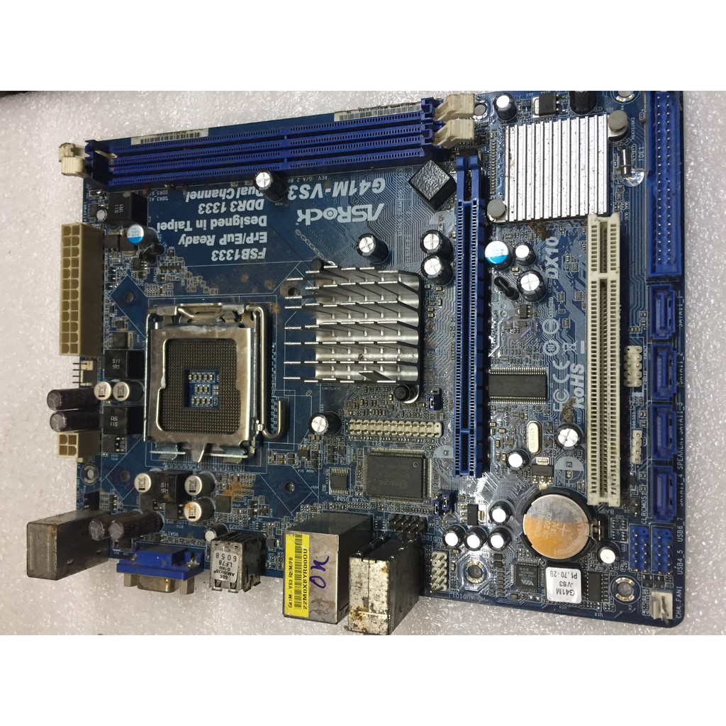 Mainboard ChipSet Intel G41 các hãng chạy Ram 3
