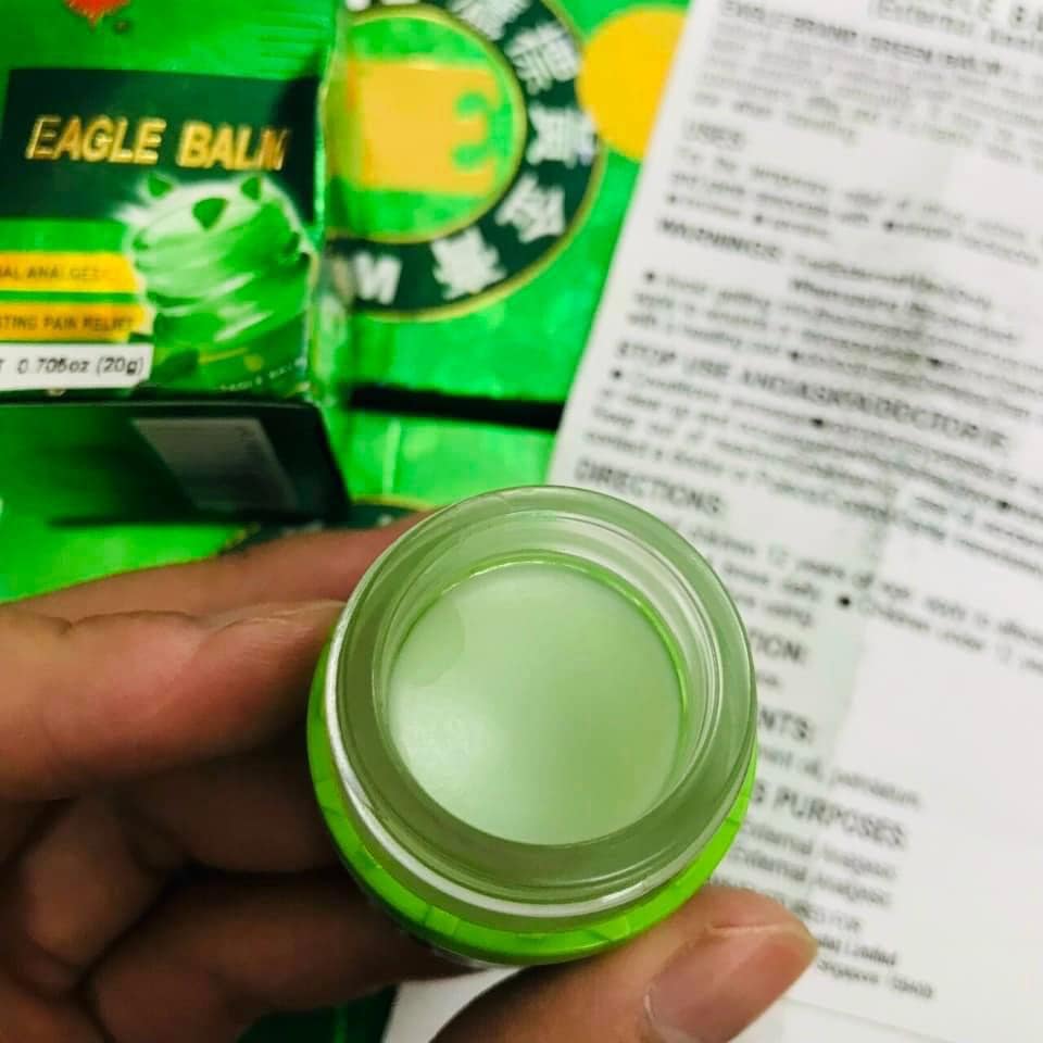 Dầu Cù Là Xanh Con Ó Eagle Brand Eagle Balm 19.8g
