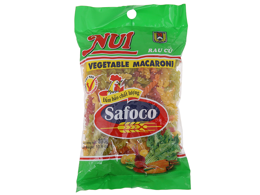 Nui Rau Củ Safoco 300g