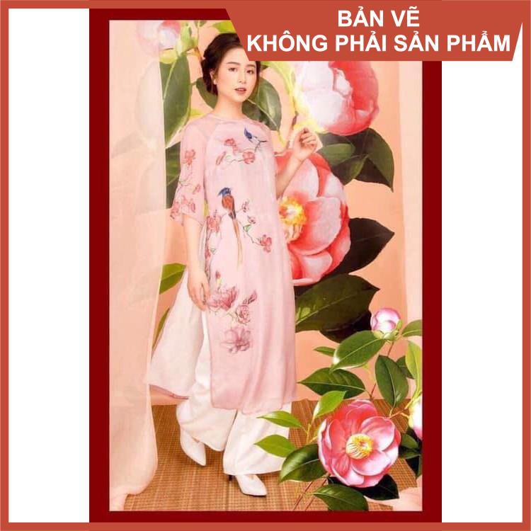 Rập giấy a0 áo dài tay loe ad26 - giấy a0