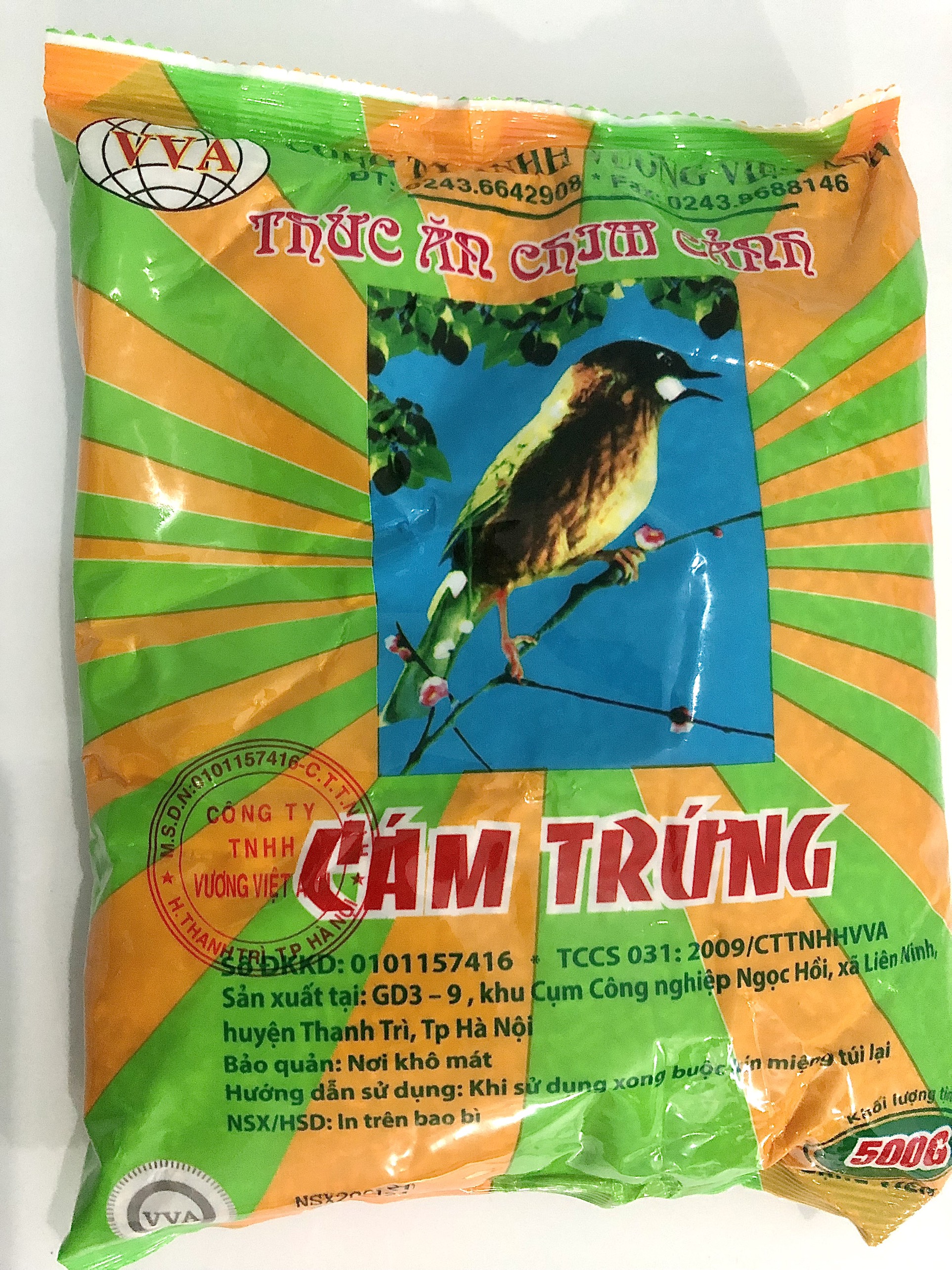 VVA CÁM TRỨNG 500g Thức ăn chim cảnh
