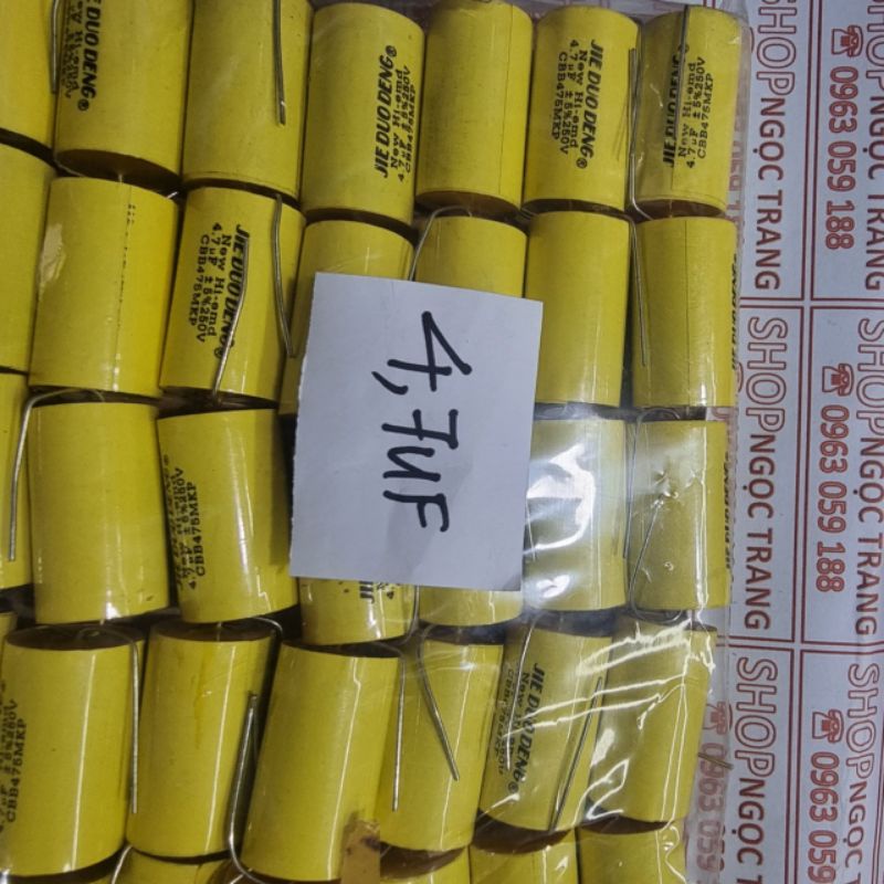 Tụ Lọc Phân Tần 4.7 MF - 250V