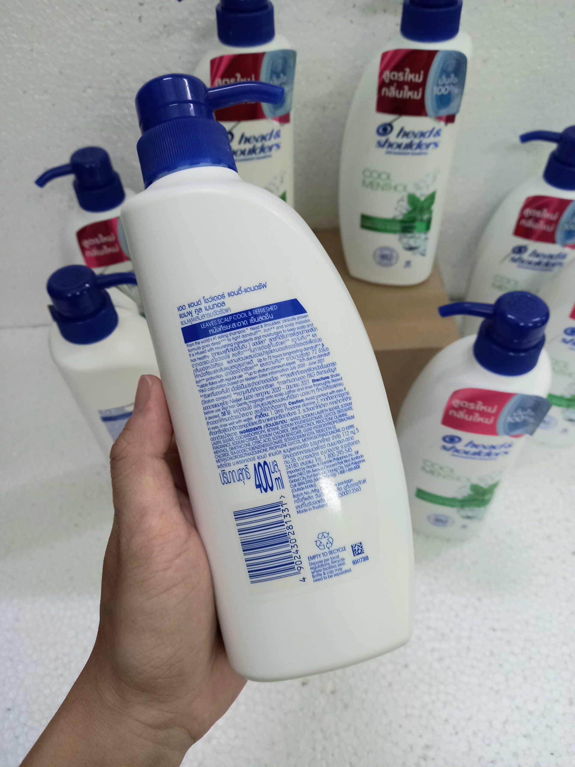 Dầu Gội Pantene Thái Lan 380ml