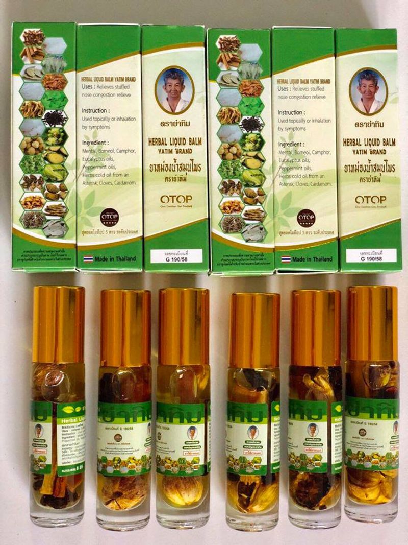 Dầu otop 22 vị Thảo dược Thái Lan.