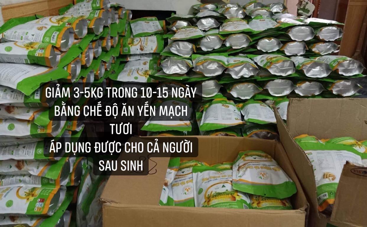 combo 3kg yến mạch tươi giảm cân