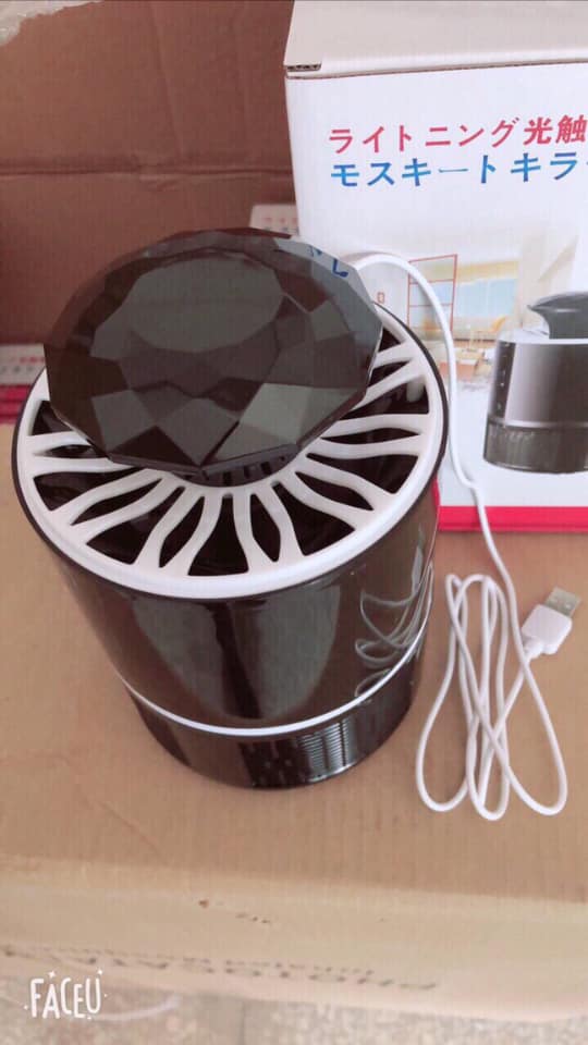 ĐÈN BẮT MUỖI MINI THÔNG MINH HÌNH TRỤ