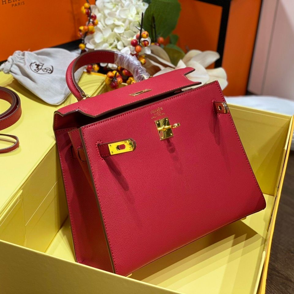🌸 [Tặng khăn] Túi xách hm 25, size 20 cao cấp tang vàng