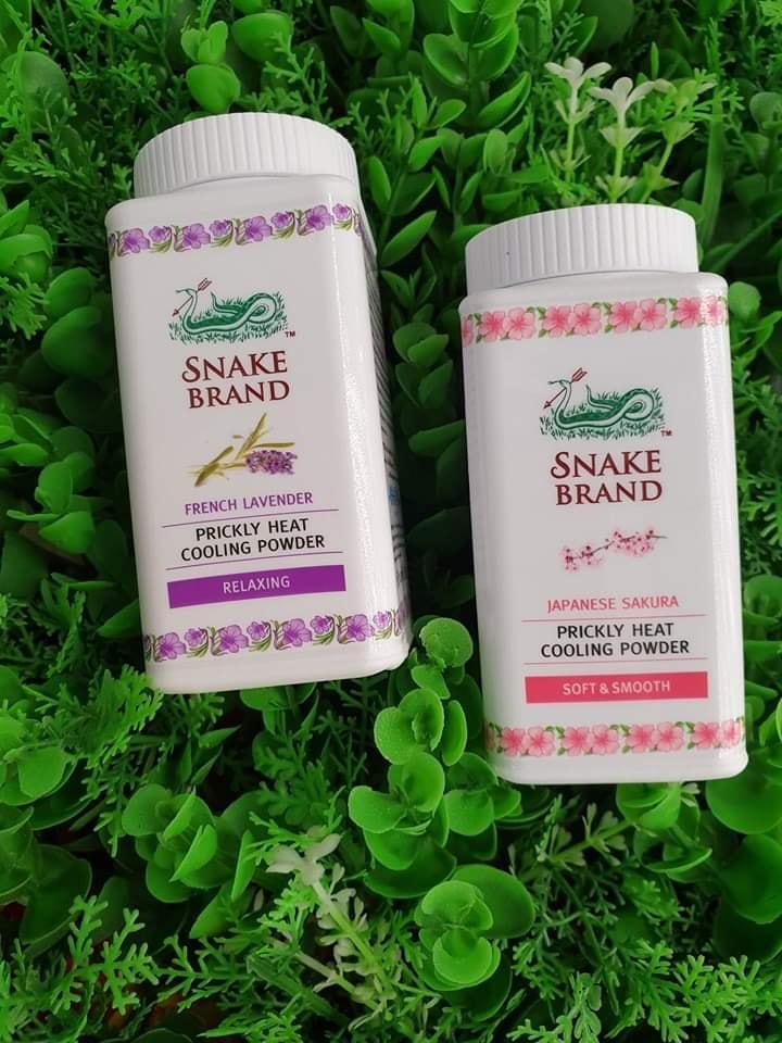 PHẤN LẠNH SNAKE BRAND 50g (MÀU HỒNG)