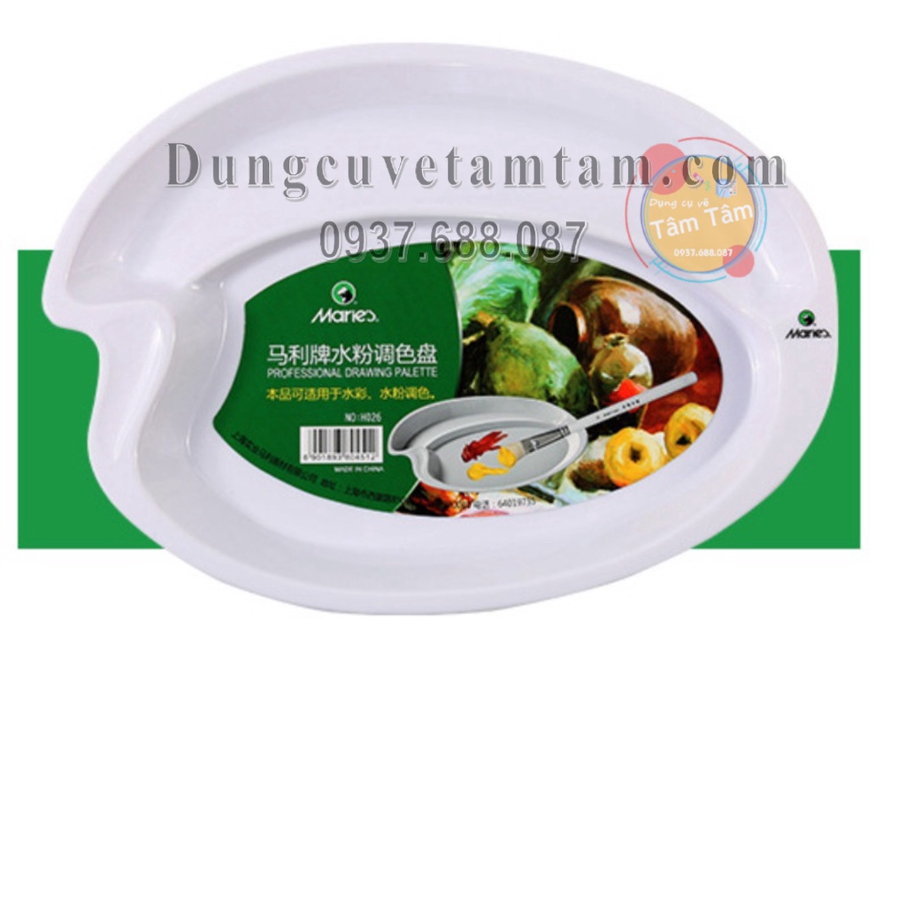 Khay Bảng pha màu Nhựa - Khay pha màu