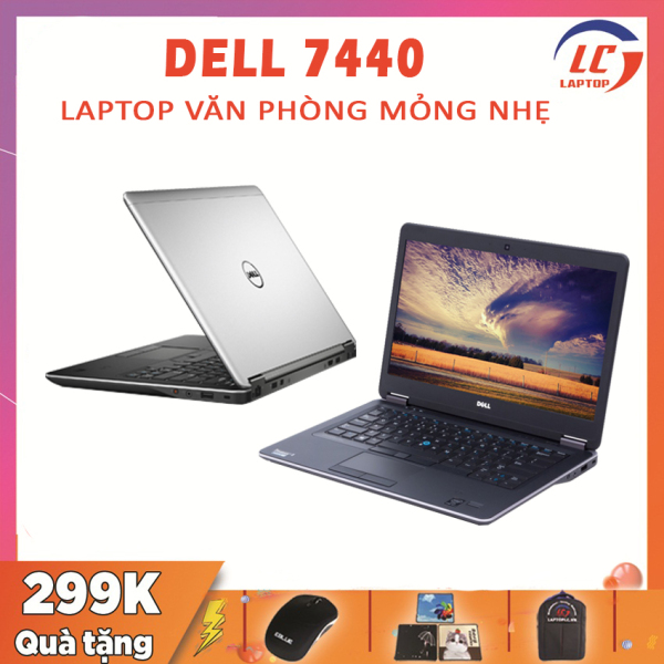[Trả góp 0%]Laptop Văn Phòng Gọn Nhẹ Laptop Giá Rẻ Dell Latitude 7440 i7-4600U VGA Intel HD 4400 Màn 14 FullHD IPS Laptop Gaming