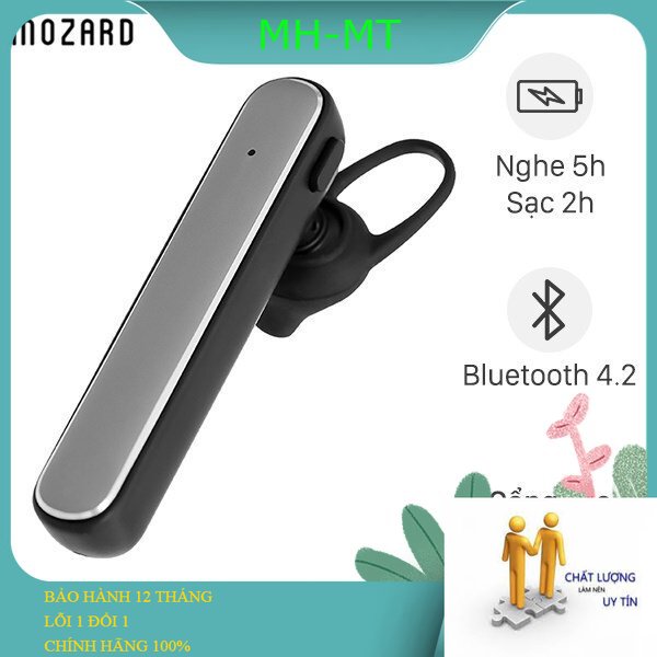 [Mã ELHA9 giảm 15% đơn 50K] Tai nghe Bluetooth Mozard R558A- r559X Xám Đen