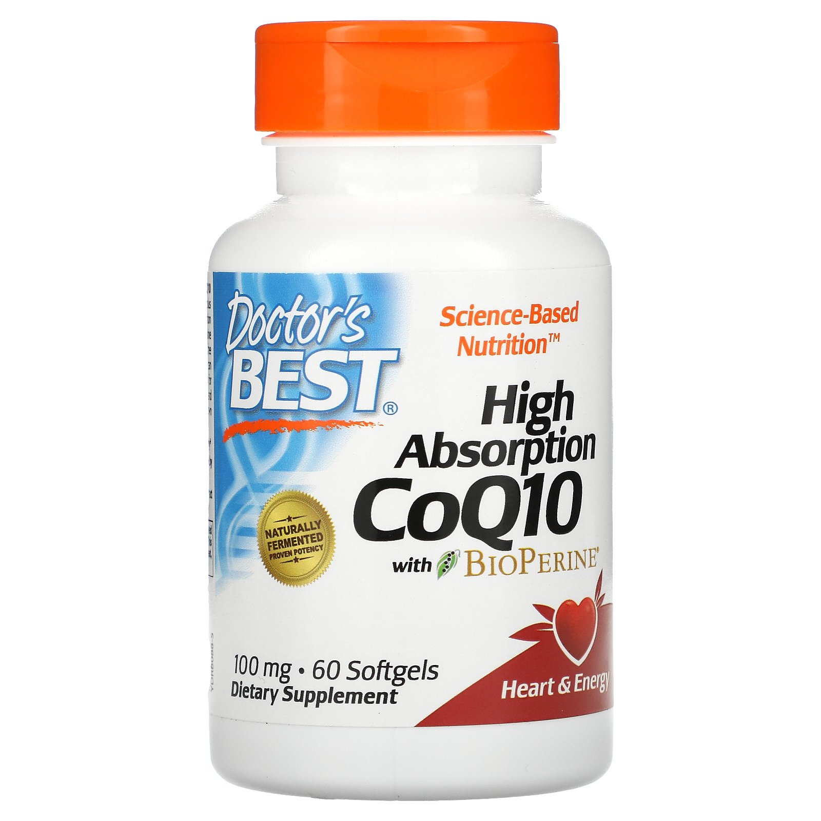 High Absorption CoQ10 with BioPerine, 100 mg hộp 60 viên của Doctor s Best