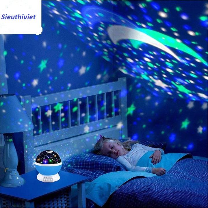 Đèn Led Chiếu Sao Xoay Star Master