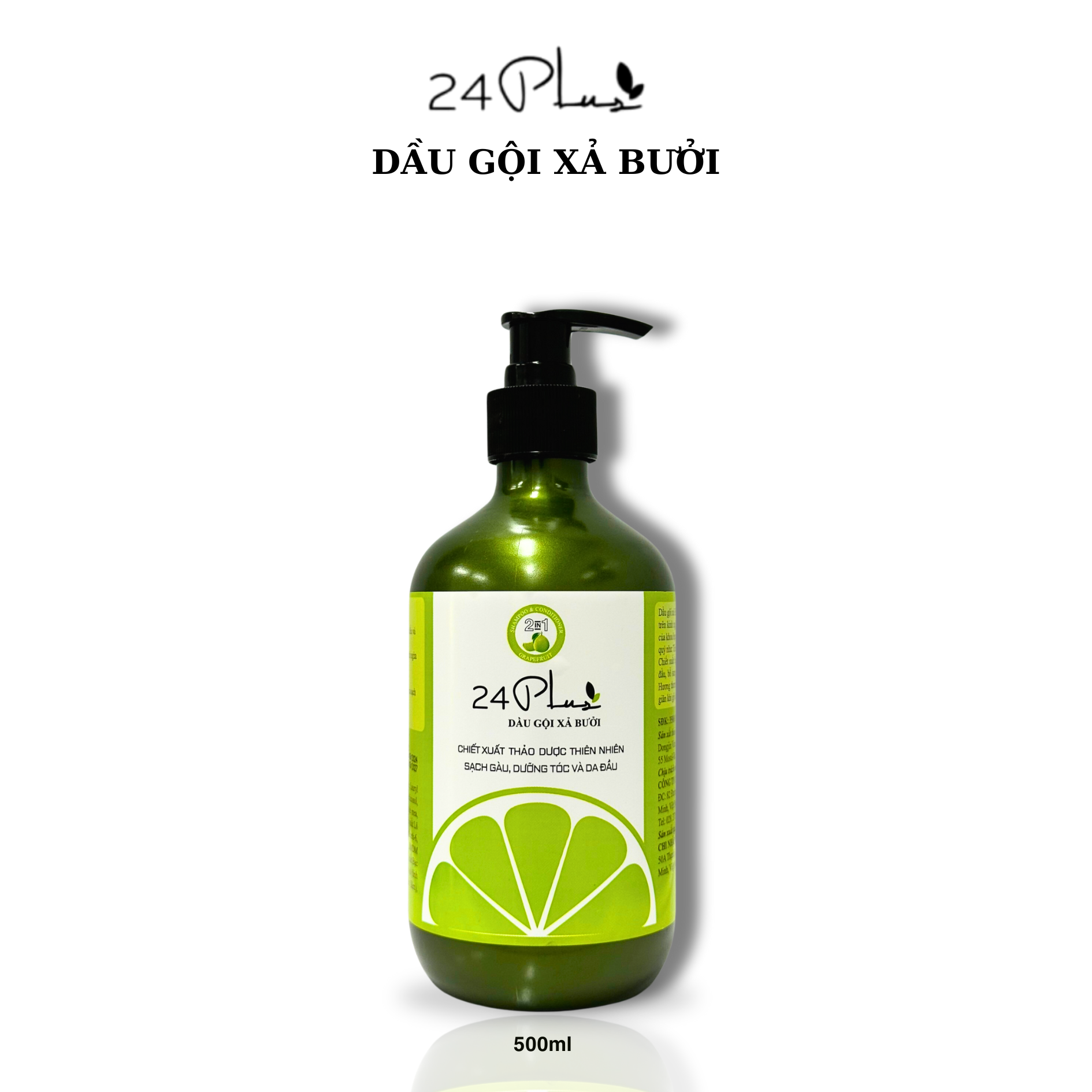24PLUS - DẦU GỘI XẢ BƯỞI