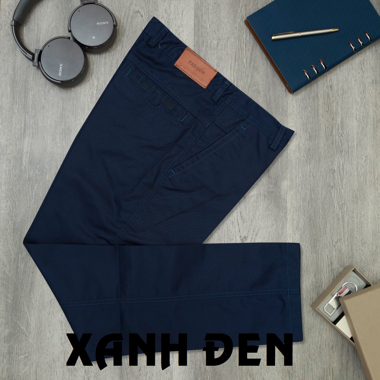 Quần Kaki Nam Trung Niên Size 35-36