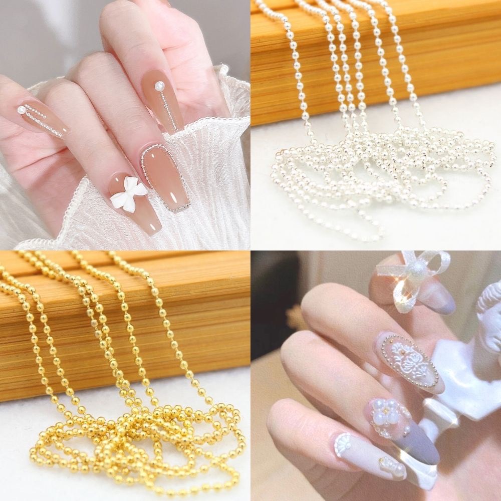 Set dây bi Vàng Bạc