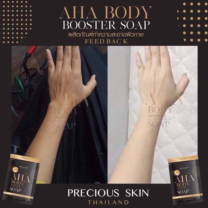 Xà Phòng Trắng Da AHA BODY BOOSTER Thái Lan