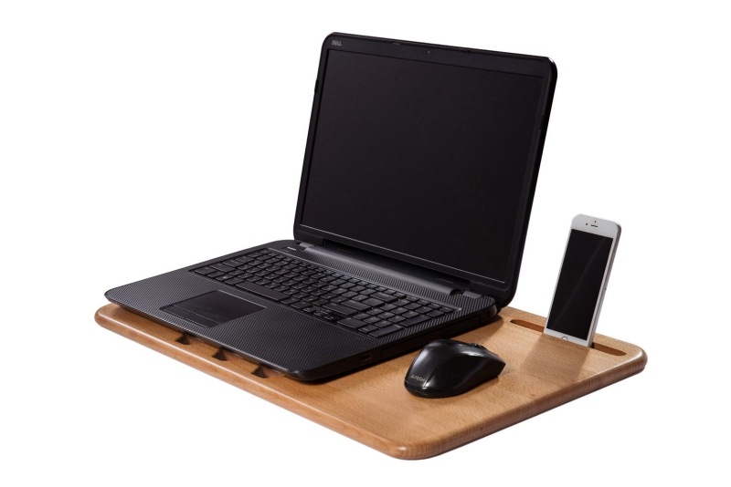 Bảng giá Giá đỡ laptop gỗ, Bàn tản nhiệt cho laptop gỗ, Bàn đỡ laptop gỗ, Bàn để laptop gỗ, khay để latop Gỗ Phong Vũ