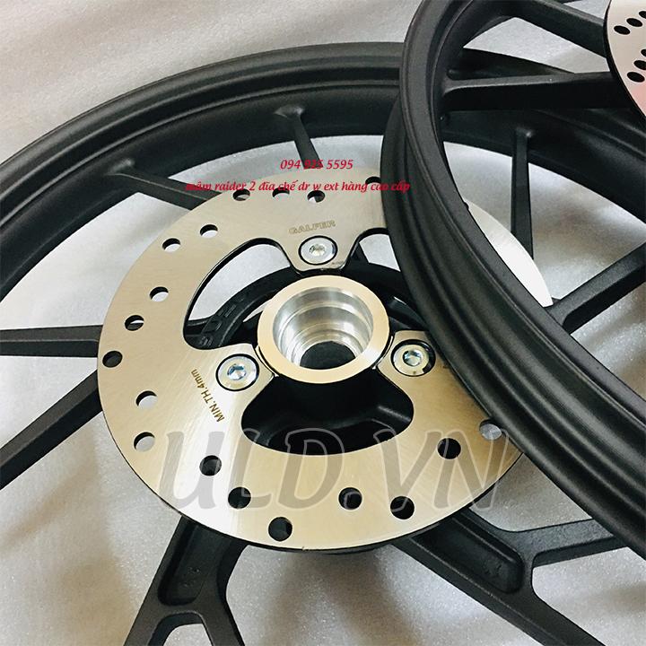 [HCM]mâm raider 2 đĩa chế gắn xe dream wave rs exciter