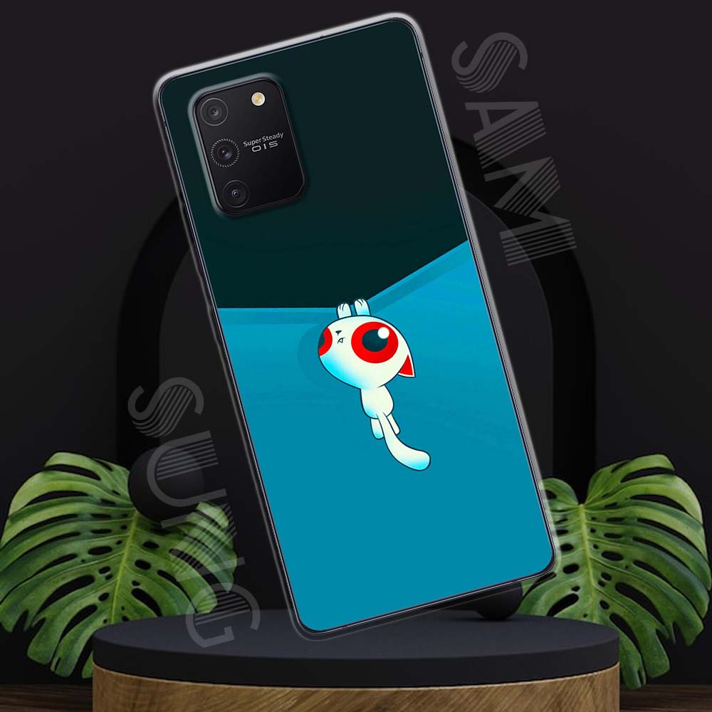 Ốp lưng Samsung S10 Lite mẫu BST Mèo lười TPU