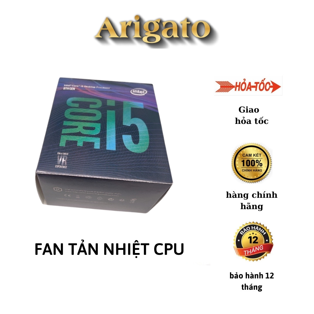 Quạt Tản Nhiệt CPU Socket 1155/1151/1150- Fan Intel Box