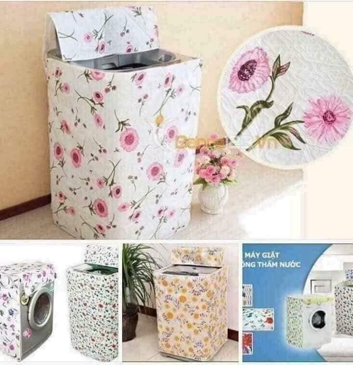 Bọc máy giặt, vỏ bọc máy giặt  cửa ngang và cửa đứng ,Vỏ bọc máy giặt chống bụi chống ẩm rất an toàn và bảo vệ và thời trang máy giặt loại cao cấp dày đẹp (giao màu ngẫu nhiên)