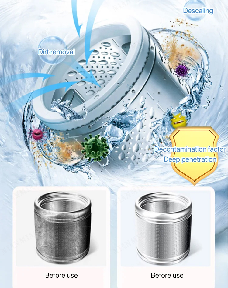 NianMiao Remove Tough Stains and Kill Germs with Washing Machine Cleaner