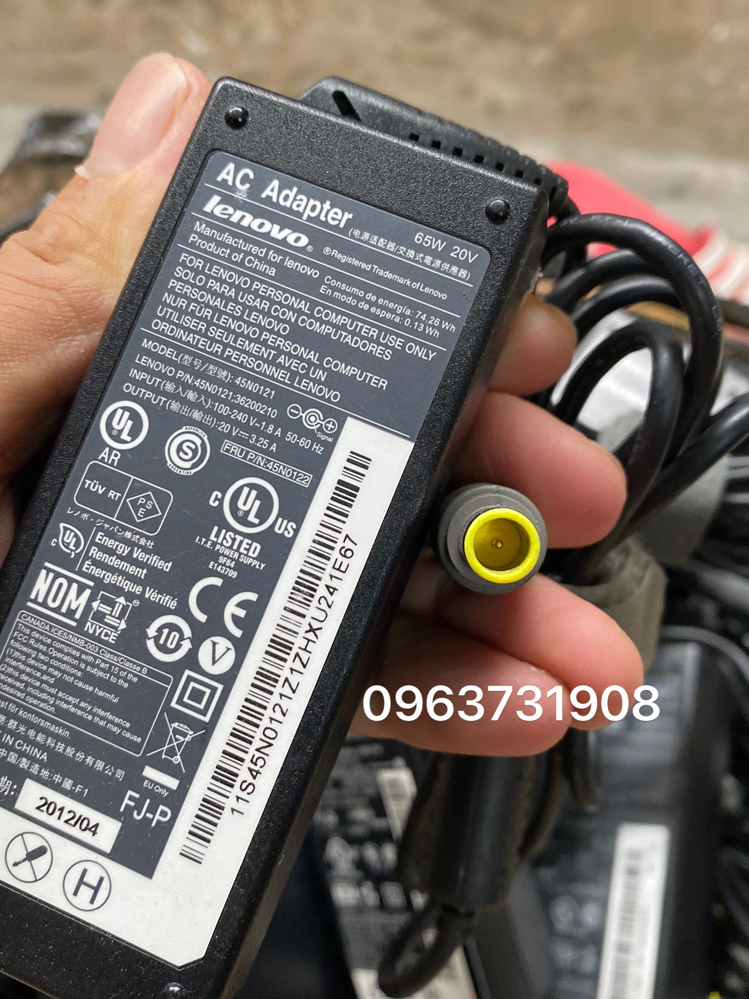 Sạc laptop lenovo ThinkPad X230 X230I (xịn) chính hãng