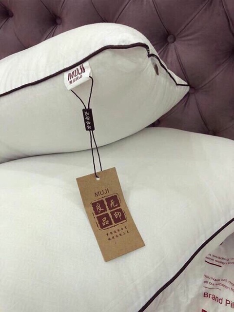 Cặp Ruột Gối Đầu Muji Nhật- 2 Chiếc