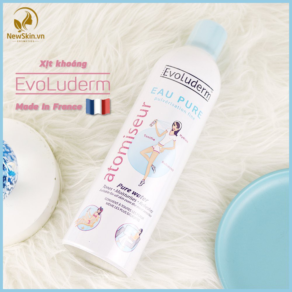 Xịt Khoáng Evoluderm Cấp Ẩm Làm Dịu Da