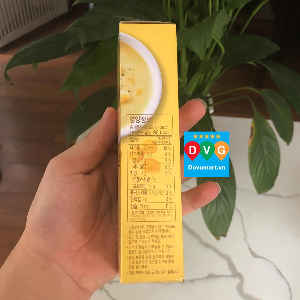 Súp Kem Ngô Ăn Liền Chung Jung One Hàn Quốc 60 Gram - Corn Cream Cup Soup