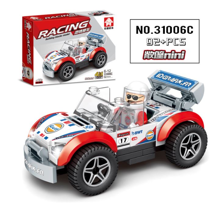 🌈 Đồ Chơi Xếp Hình Lego Xe Đua Mini Size Classic