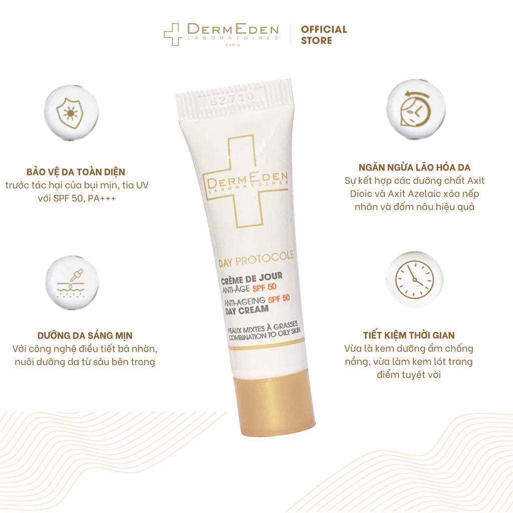 Bộ chăm sóc da chống lão hóa Dermeden dạng mini size