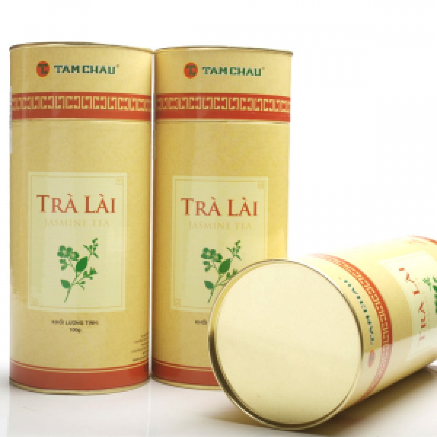[HCM]Trà Lài Tâm Châu lon giấy 100gr