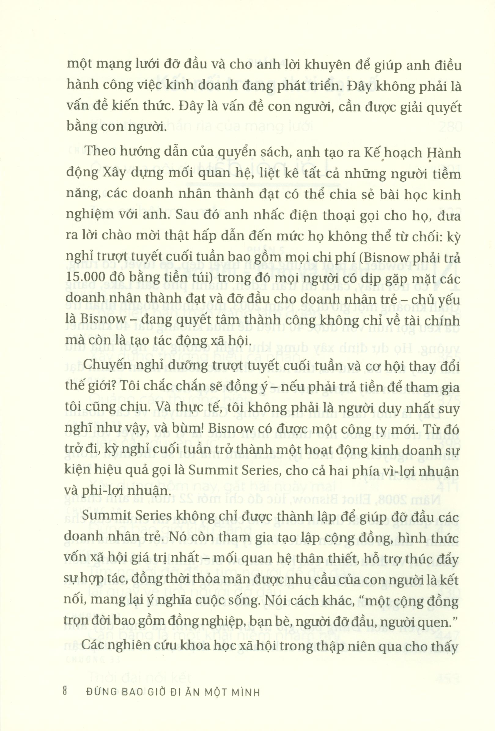 Đừng Bao Giờ Đi Ăn Một Mình