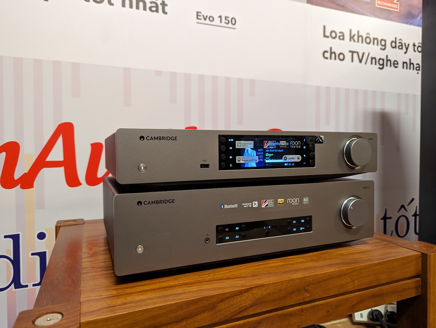 Bộ đôi Cambridge Audio CXA81 và Cambridge Audio CXNv2  có bán lẻ