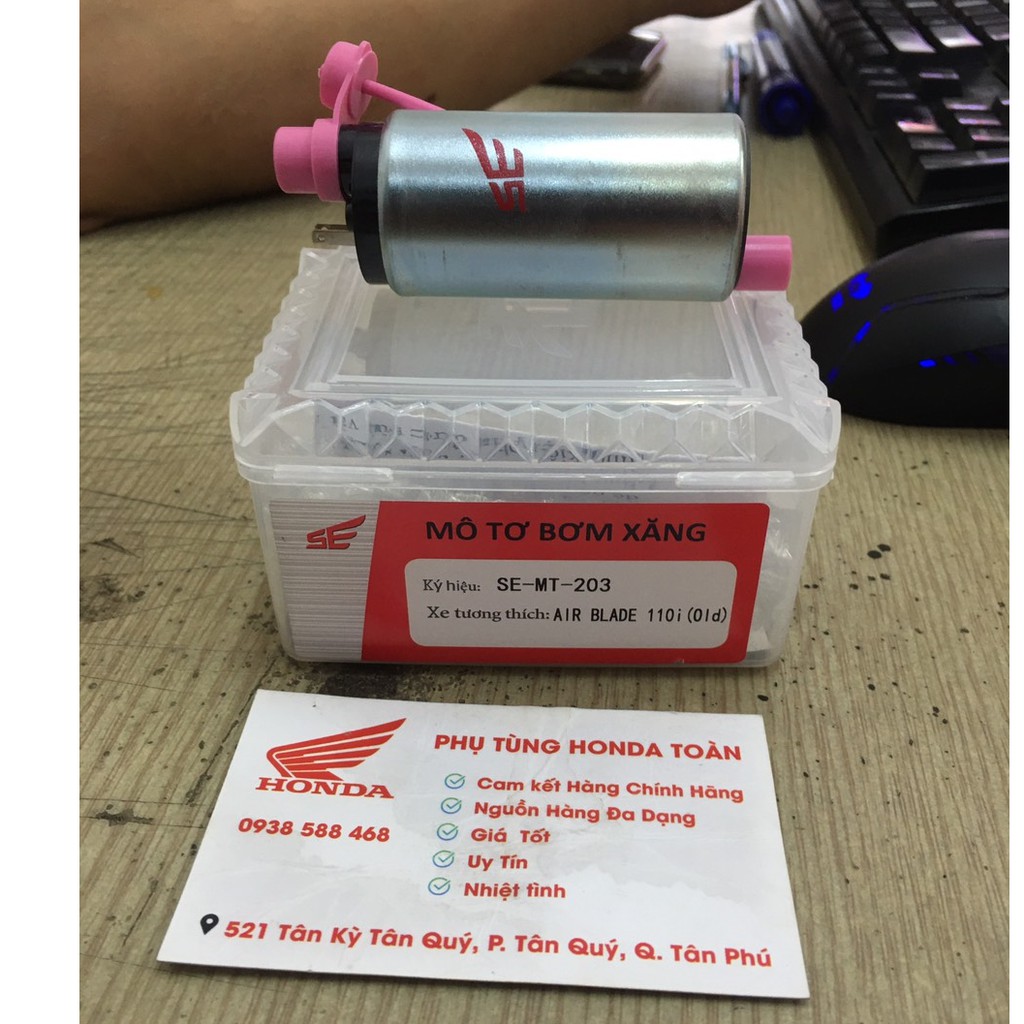 Mô tơ bơm xăng ab 110 thái honda