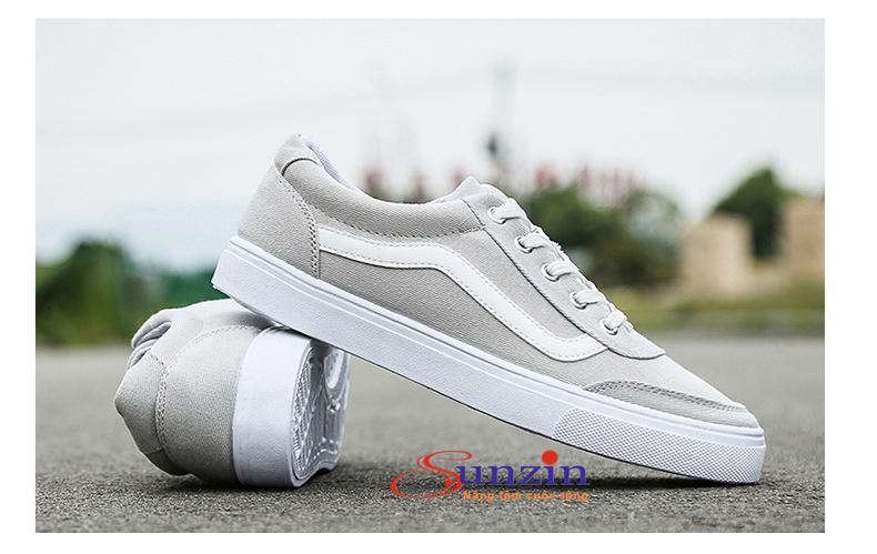 Giày thể thao nam SZ032, size từ 39-44 (xám nhạt)