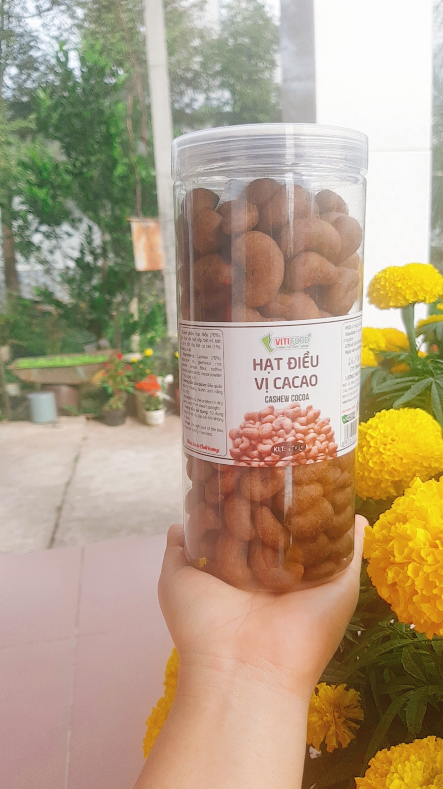 Hạt điều Socola VITIFOOD - 500 gram