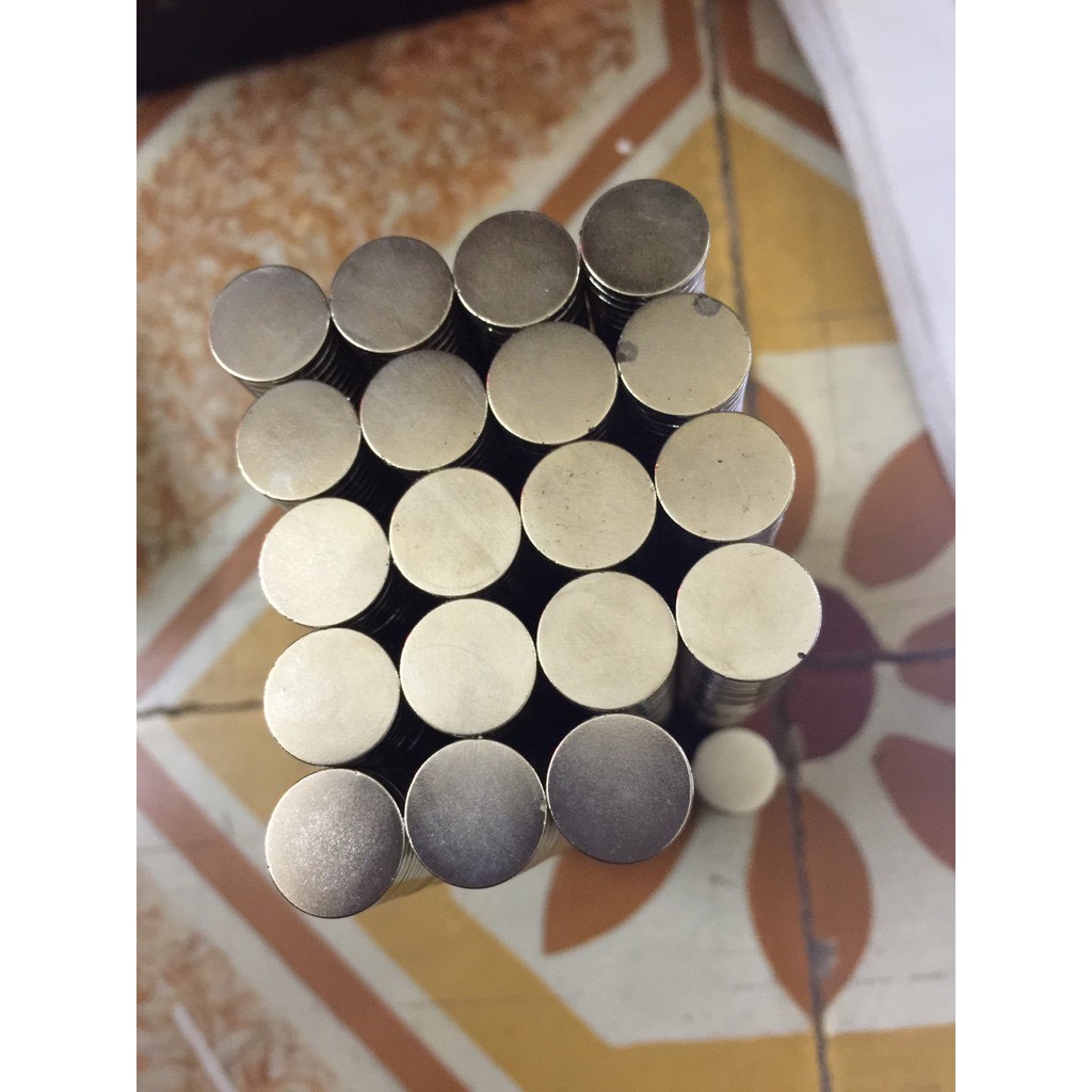 Bộ 30 viên Nam châm viên đất hiếm 12x2mm