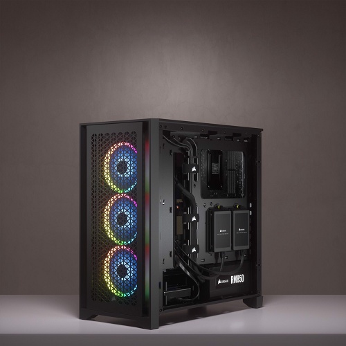Vỏ máy tính Corsair 4000D AIRFLOW TG - Đen